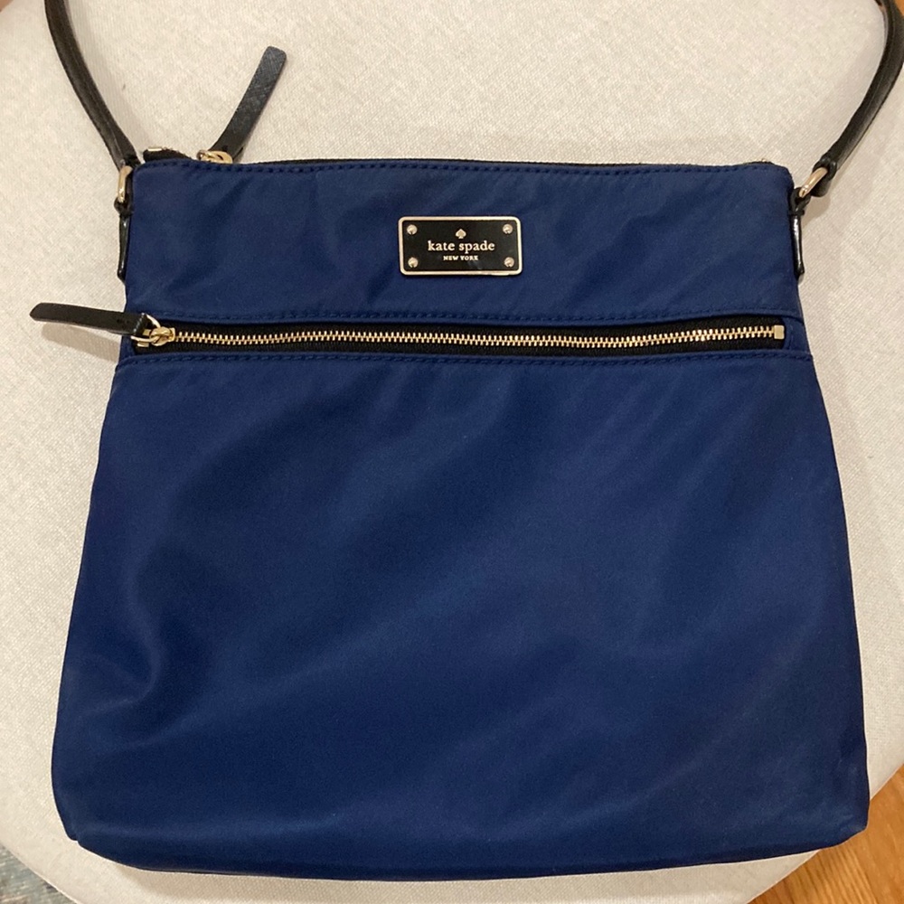 Kate Spade Navy Nylon Crossbody Bag